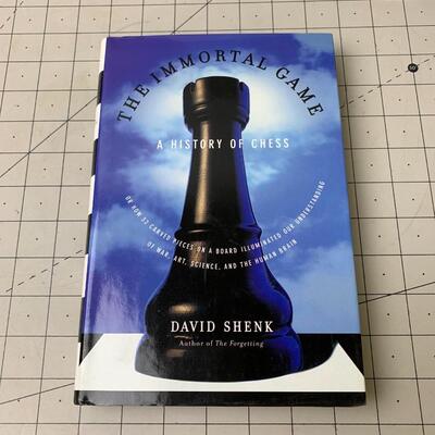 #66 The Immortal Game a History of Chess by David Shenk- Hardback Book