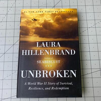 #67 Unbroken by Laura Hillenbrand- Hardback Book