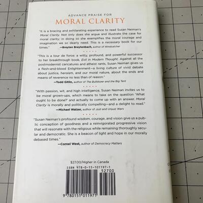 #78 Moral Clarity by Susan Neiman- Hardback Book
