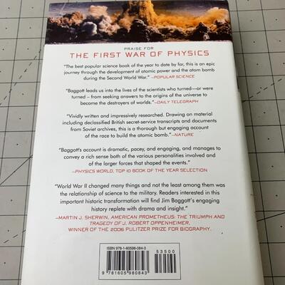 #93 The First War Of Physics by Jim Baggott- Hardback Book