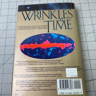 #95 Wrinkles in Time by George Smoot & Keav Davidson- Hardback Book