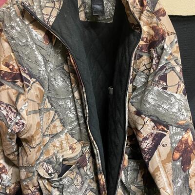 Camouflage hunting jacket