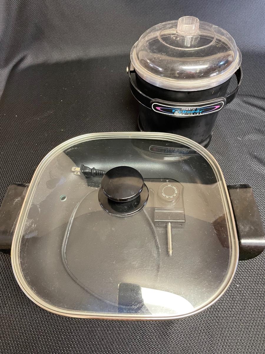 Fry daddy and frying skillet