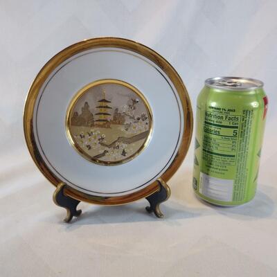 Chokin Ware Plates - Lot A