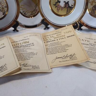 Chokin Ware Plates - Lot B