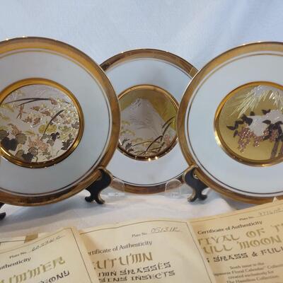 Chokin Ware Plates - Lot B