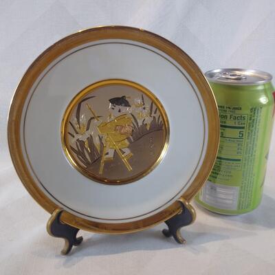 Chokin Ware Plates - Lot B