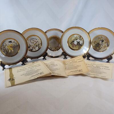 Chokin Ware Plates - Lot B