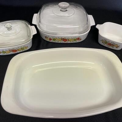 Includes 4 casserole set