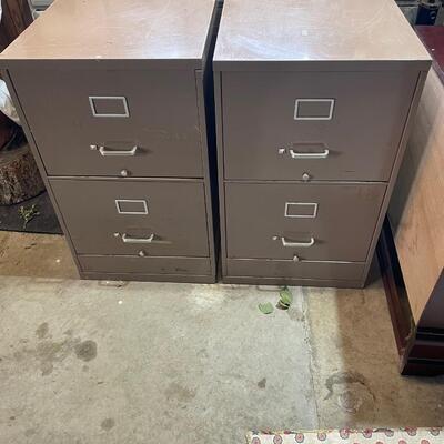 2 drawer filing cabinets