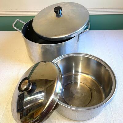 Lot 153 Sunbeam 30 Coffee Pot Duncan Hines & Wearever Stainless Steel Cookware