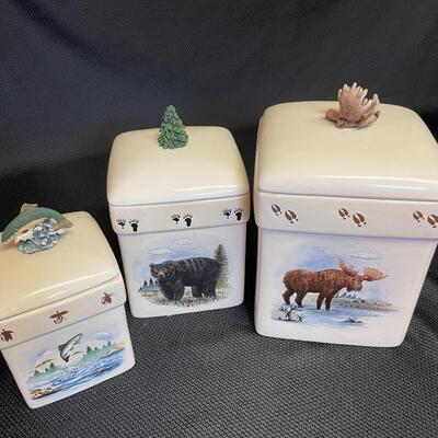 Wildlife canister set
