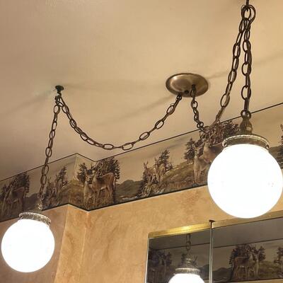 Hanging light fixture
