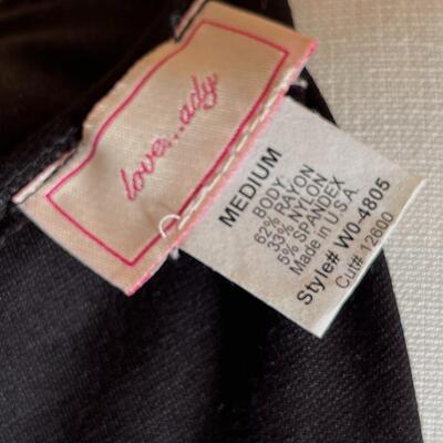 Lot 172 Little Black Dress Medium Rayon Nylon Spandex by "Love...ady"