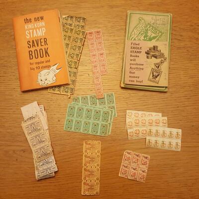 Vintage Trading Stamp Collection