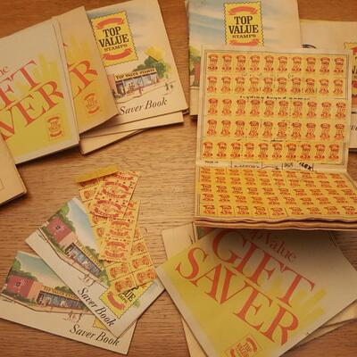 Vintage Collection of Top Value Stamps