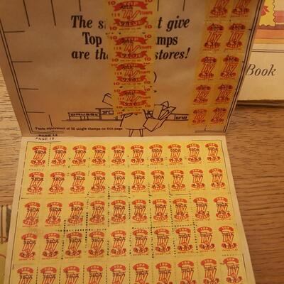 Vintage Collection of Top Value Stamps