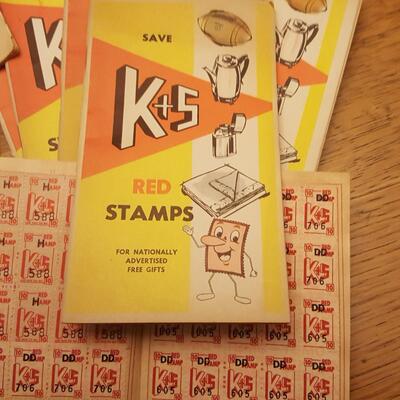 Collection of Red & Green Trading Stamps