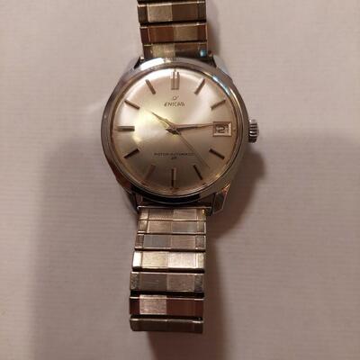 Vintage Enicar Rotor Automatic 25 Swiss  Watch