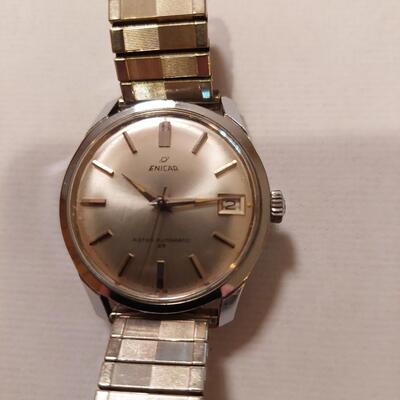 Vintage Enicar Rotor Automatic 25 Swiss  Watch