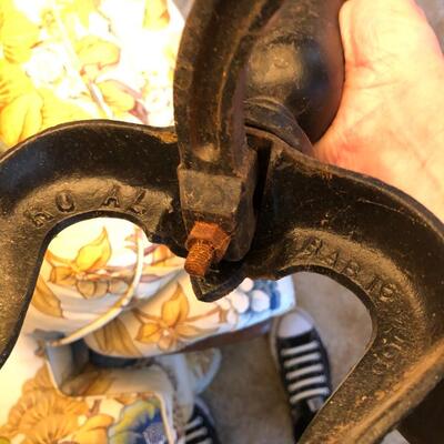 Antique Cast iron Fireplace Aridons with screen