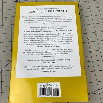 #109 Lenin On The Train by Catherine Merridale- Hardback Book