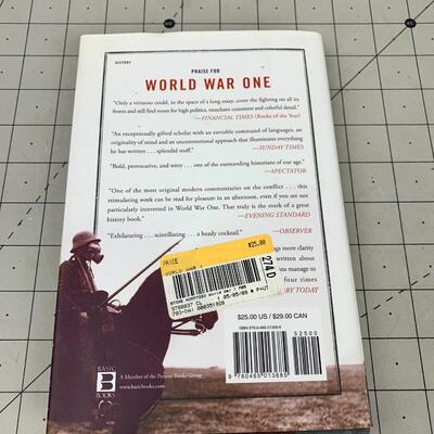 #112 World War One by Norman Stone- Hardback Book