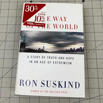 #124 The Way Of The World by Ron Suskind- Hardback Book
