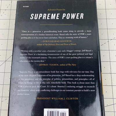 #138 Supreme Power by Jeff Shesol- Hardback Book