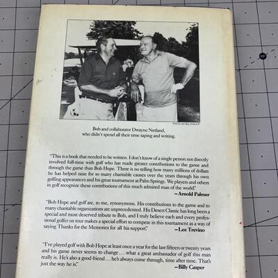 #171 Bob Hope's Lifelong Love Affair With Golf by Bob Hope told to Dwayne Netland- Hardback Book