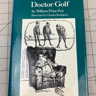 #175 Doctor Golf by William Price Fox- Hardback Book