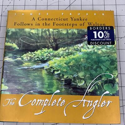 #176 The Complete Angler by James Proser- Hardback Book