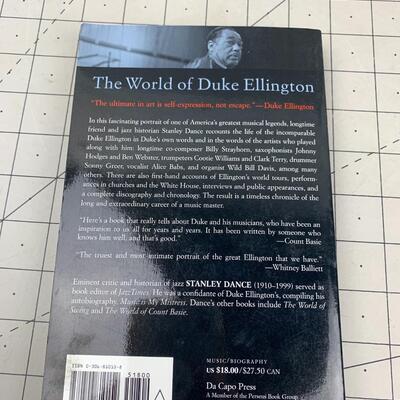 #182 The World of Duke Ellington by Stanley Dance -Paperback Book