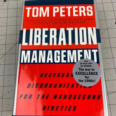#191 Liberation Management by Tom Peters- Hardback Book