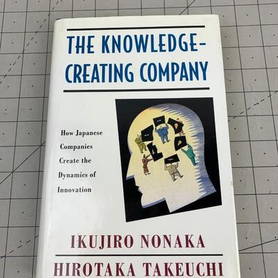 #192 The Knowledge-Creating Company By Nonaka & Takeuchi-Hardback Book