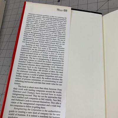 #193 Reengineering Corporation- A Manifesto For Business Revolution-Hardback Book