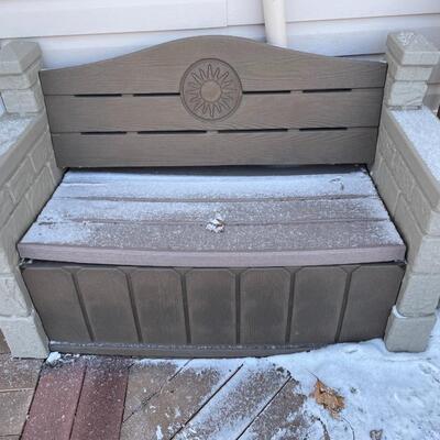 Outdoor bench