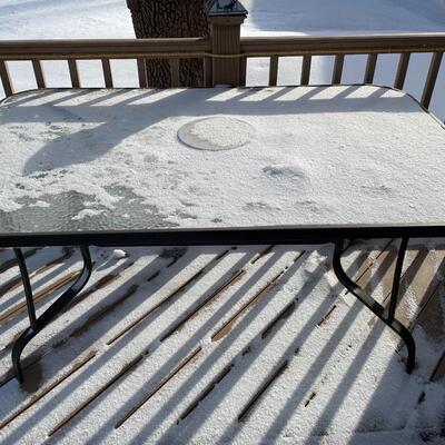 Rectangle outdoor table