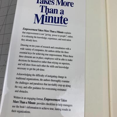 #200 Empowering Takes More Than A Minute By Ken Blanchard-Hardback Book