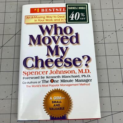 #206 Who Moved My Cheese? By Spencer Johnson-Hardback Book
