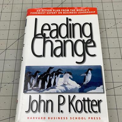 #217 Leading Change by John P. Kotter- Hardback Book