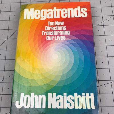 #220 Megatrends by John Naisbitt- Hardback Book