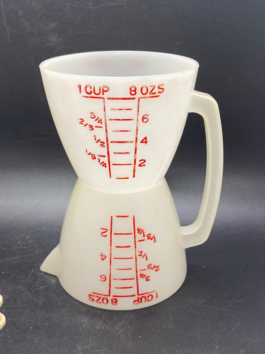 Vintage Tupperware Double Measuring Cup in 2023