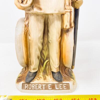 VINTAGE ROBERT E. LEE MCCORMICK AMERICANA PORCELAIN WHISKEY DECANTER - EMPTY