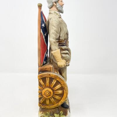 VINTAGE ROBERT E. LEE MCCORMICK AMERICANA PORCELAIN WHISKEY DECANTER - EMPTY