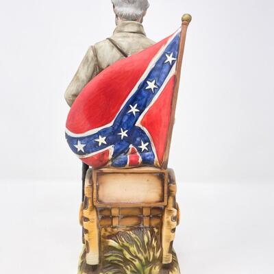 VINTAGE ROBERT E. LEE MCCORMICK AMERICANA PORCELAIN WHISKEY DECANTER - EMPTY