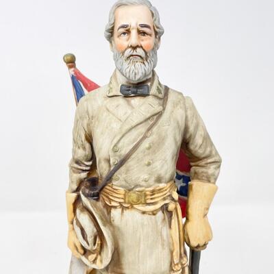 VINTAGE ROBERT E. LEE MCCORMICK AMERICANA PORCELAIN WHISKEY DECANTER - EMPTY