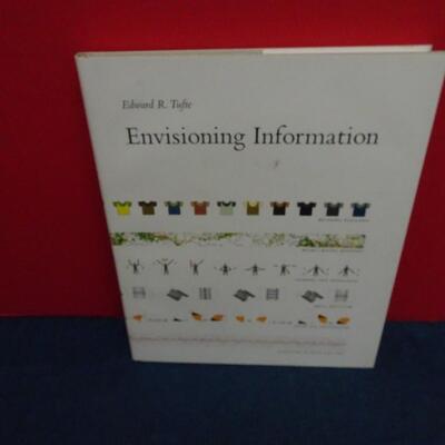 LOT 642. COLLECTION OF FOUR EDWARD TUFTE BOOKS