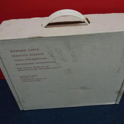 LOT 642. COLLECTION OF FOUR EDWARD TUFTE BOOKS