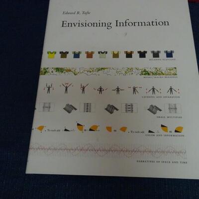 LOT 642. COLLECTION OF FOUR EDWARD TUFTE BOOKS